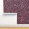 Boho Squiggles Purple Mauve Line Art Brush Strokes Custom Removable Wallpaper by Spoonflower Peel & Stick Wallpaper 2FT Wide
